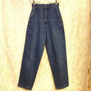 Rockies Jeans Womens 29/9 Riding Pants 100% Cotton Barrel Leg Vintage High Waist